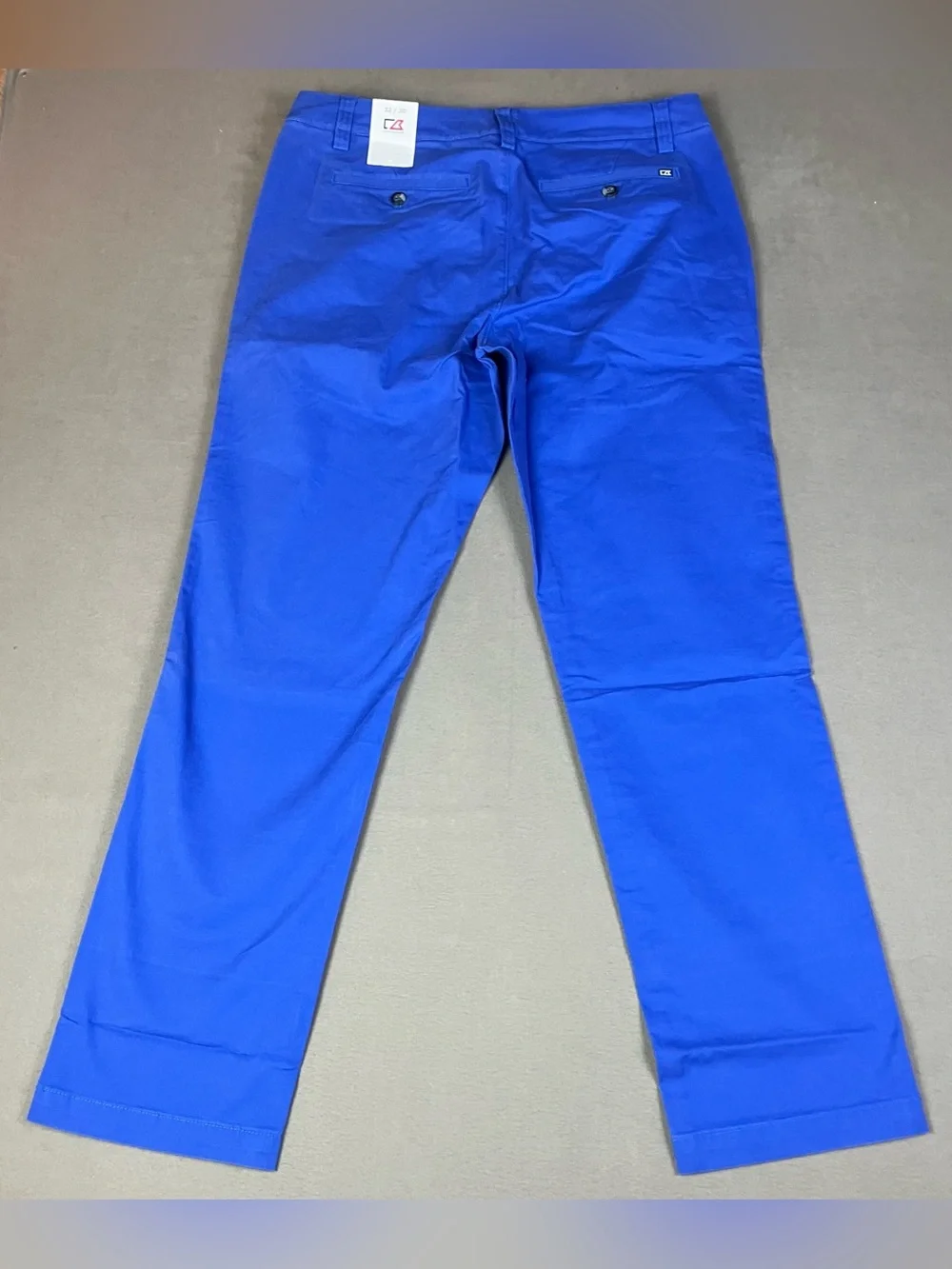 Cutter & Buck Men's Size 32x30 Voyager Blue Chino Golf Pants NWT! New with tags,